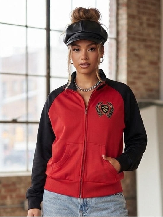 Rocawear Jackets & Blazers - Rocawear Red & Black Full Zip Track Jacket XL Sexy Since MCMXCIX Y2K